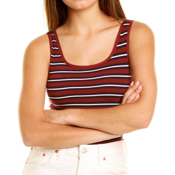Yummie Ruby Striped Bodysuit - Picture 1 of 9